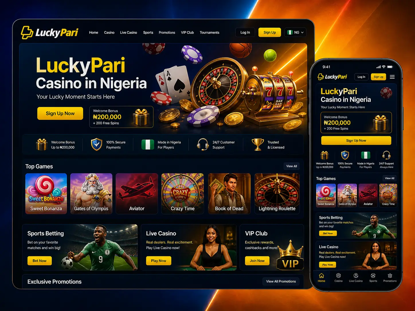 LuckyPari Casino