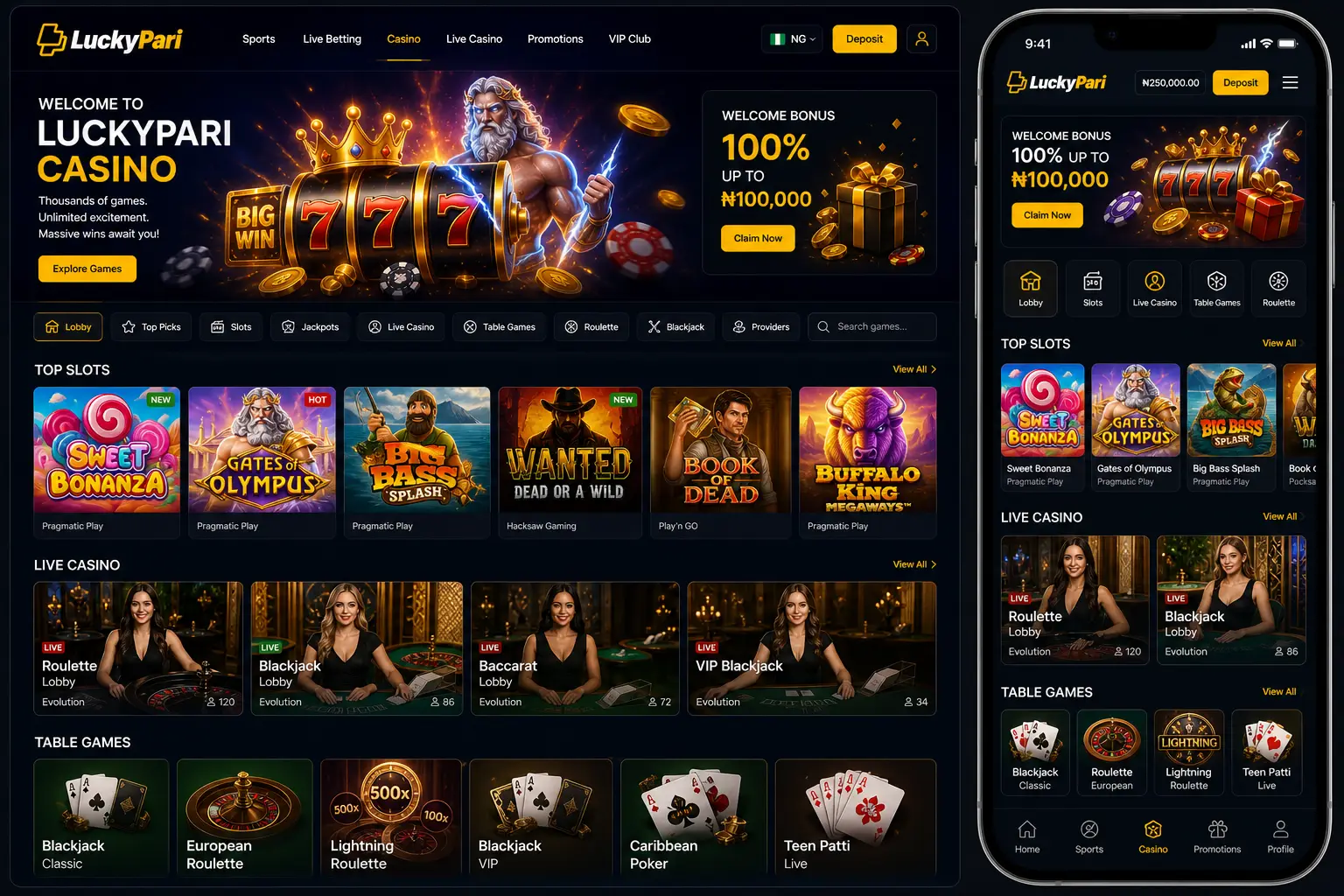 LuckyPari Slots